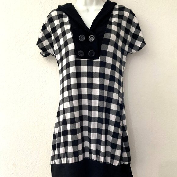 Y2K CHESLEY CHECKERED DRESS - Picture 1 of 7